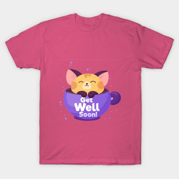 Funny cat T-Shirt by Adam7